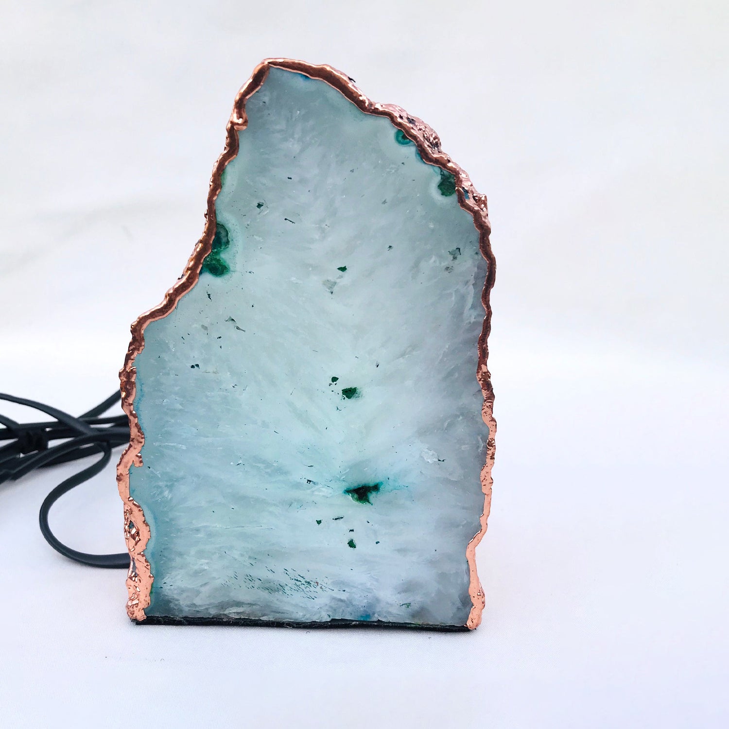 Aqua Agate/Gemstone/Lamp/Desk/Night Light-2