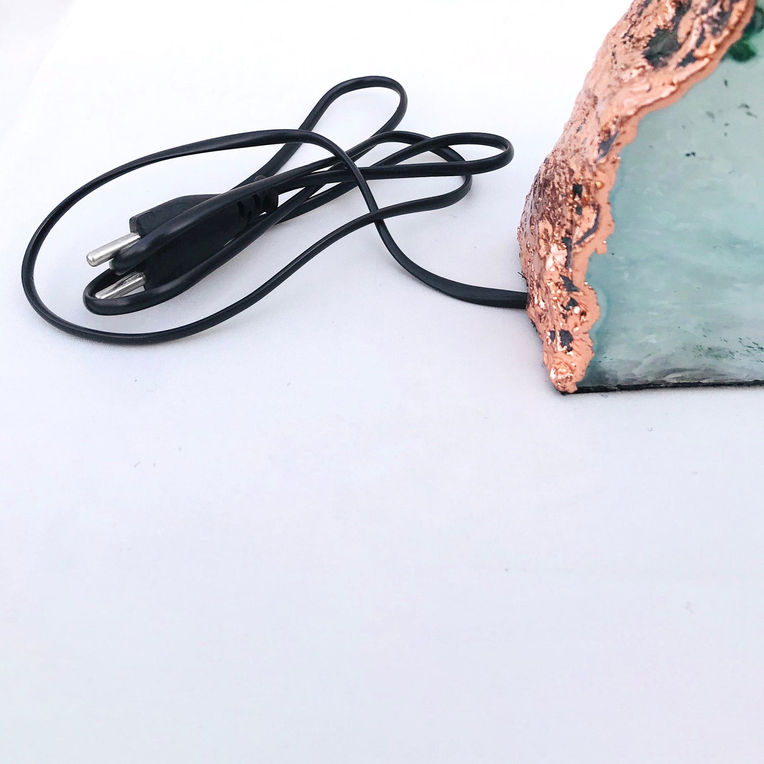 Aqua Agate/Gemstone/Lamp/Desk/Night Light-3
