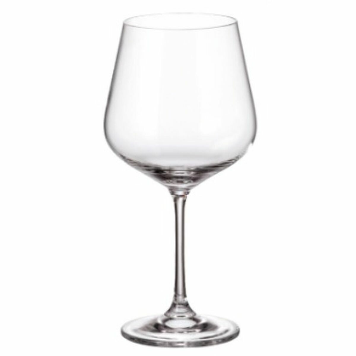 Wine glass set Bohemia Crystal Sira 600 ml 6 Pieces (6 Units) (4 Units)-1