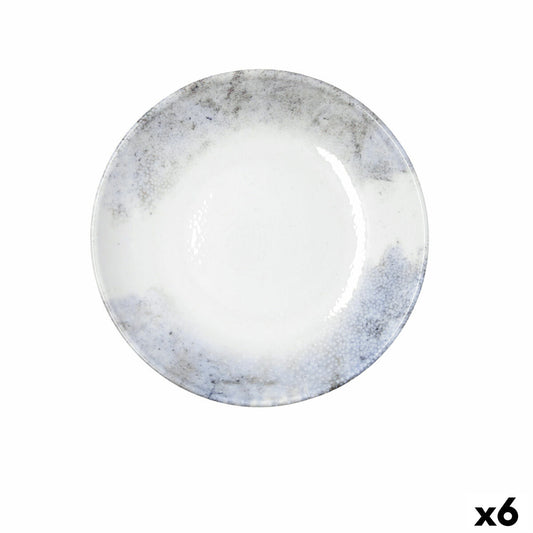 Deep Plate Bidasoa Polaris Hydrozero Beige Ceramic Ø 23 cm (6 Units)-0